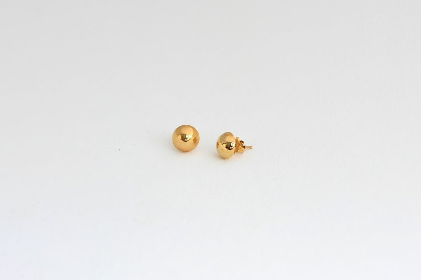 Grace Studs | Fine | 9k Gold - Tea & Tonic Matakana - Charlotte Penman Jewellery