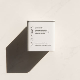 On Sundays | Unwind Tisane