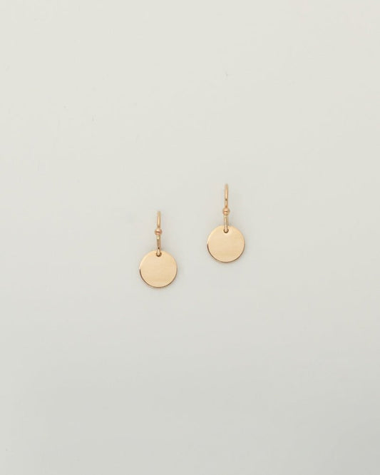 Altea Earrings, 18k Rolled Gold - Tea & Tonic Matakana - Charlotte Penman