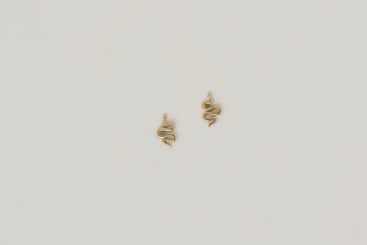 Apepi Studs | Fine | 14k - Tea & Tonic Matakana - Charlotte Penman Jewellery