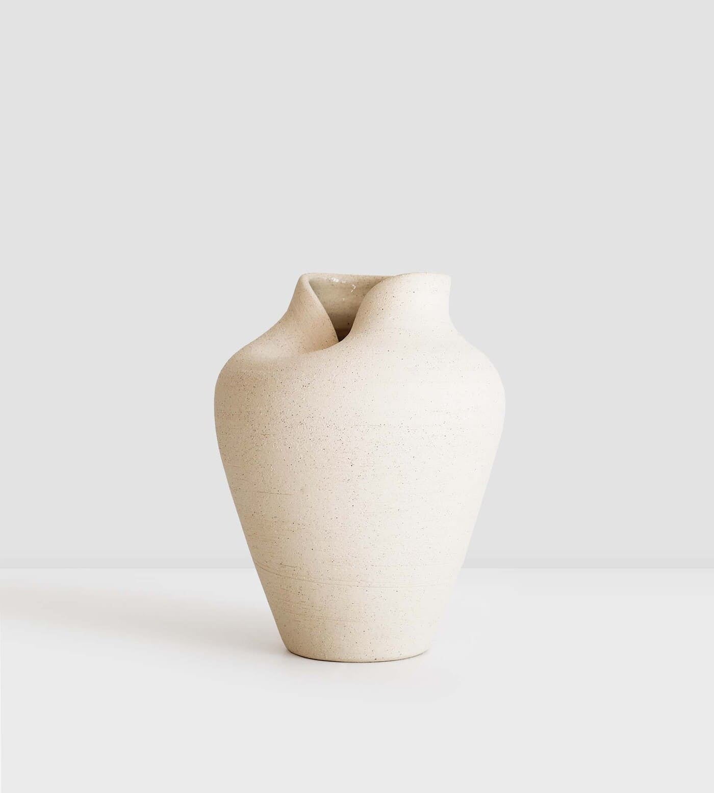Author Ceramics Pillow Vase - large - Tea & Tonic Matakana - Author Ceramics