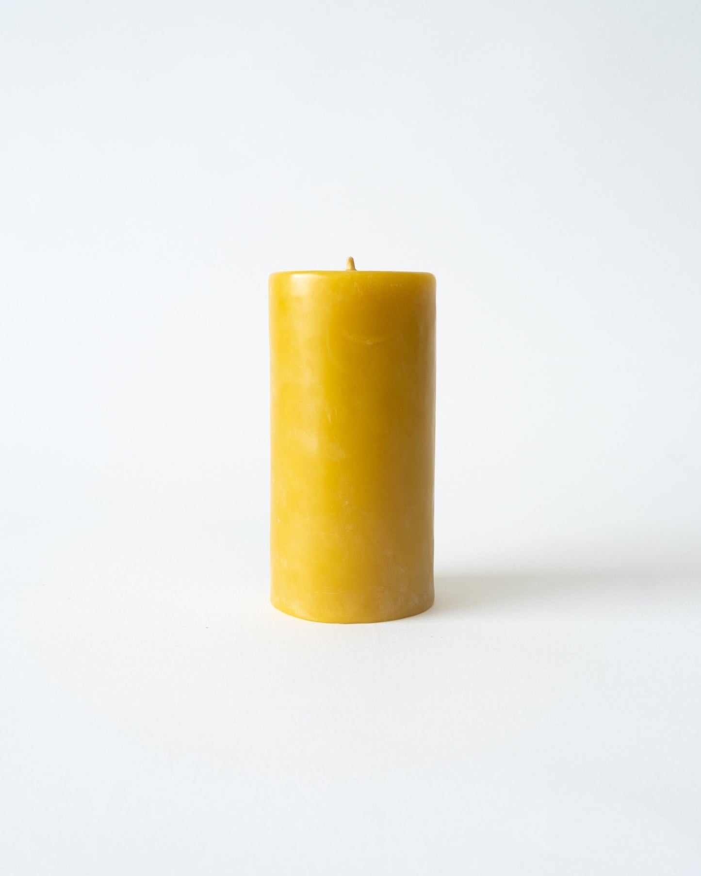 Beeswax Tall Pillar Candle - Tea & Tonic Matakana - Eco Art