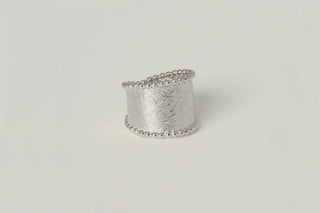 Byzantia Ring - Silver - Tea & Tonic Matakana - Charlotte Penman Jewellery