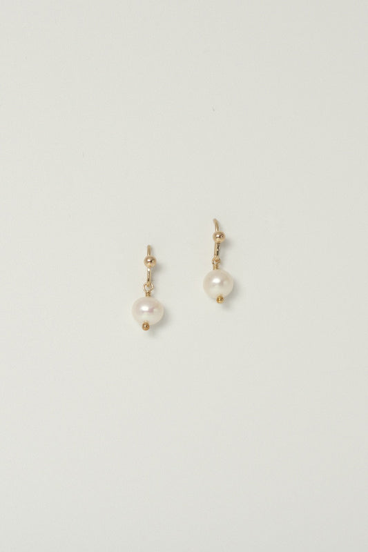 Coco Pearl Drops, 14k Rolled Gold - Tea & Tonic Matakana - Charlotte Penman