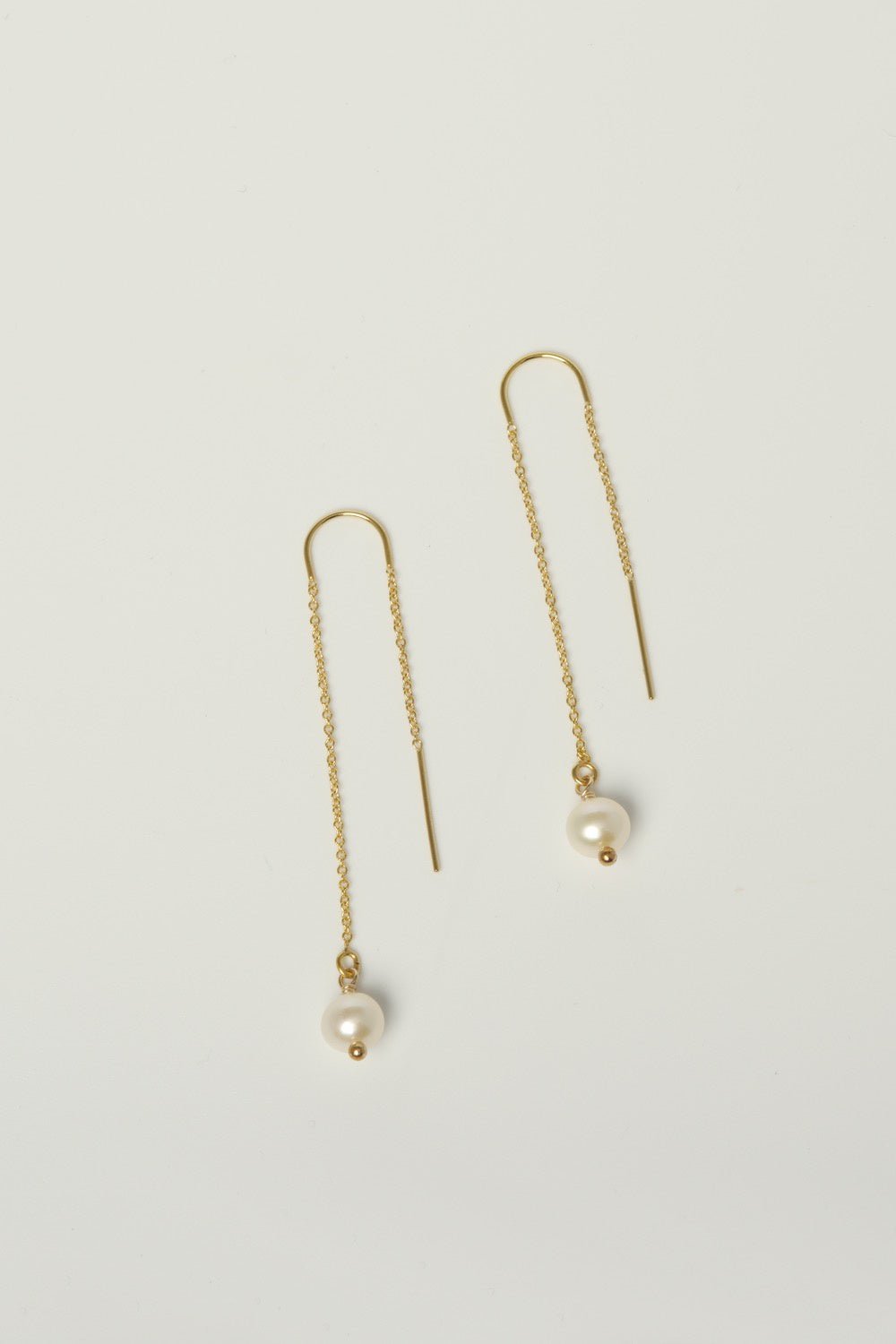 Elo Pearl Threaders 14k Rolled Gold - Tea & Tonic Matakana - Charlotte Penman