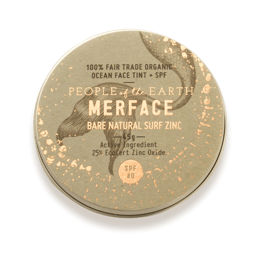 Merface Bare Natural Surf Zinc - Tea & Tonic Matakana - People Of The Earth