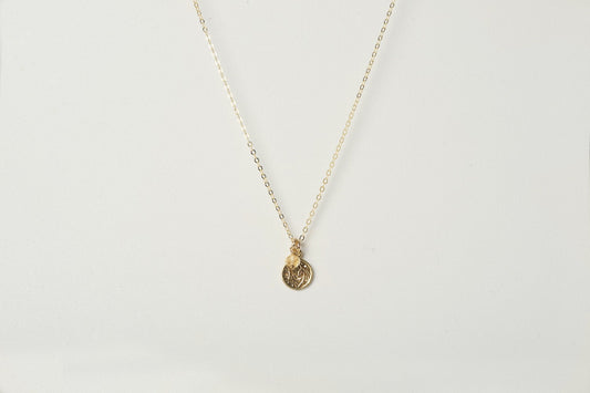 Vino Necklace & Citrine, 14k Rolled Gold - Tea & Tonic Matakana - Charlotte Penman